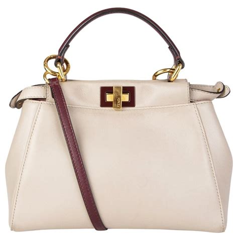 fendi taupe|Fendi peekaboo bag.